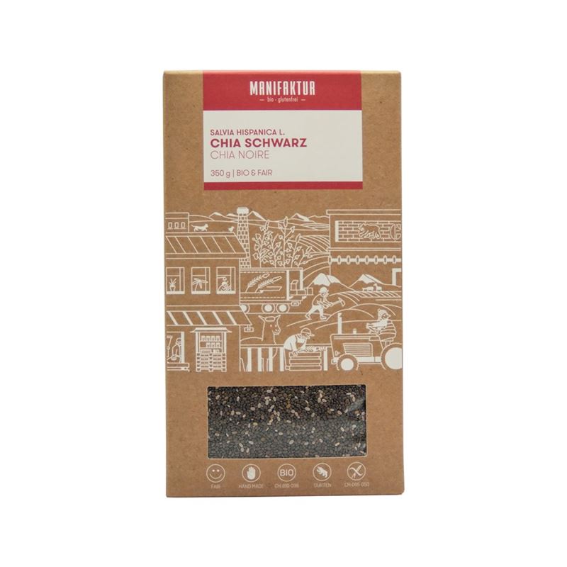 MANIFAKTUR Chia Samen schwarz 350 g