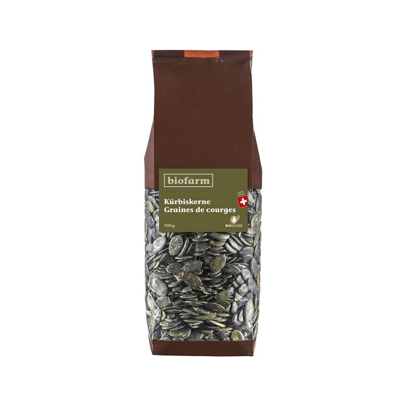 BIOFARM Kürbiskerne Knospe CH Btl 500 g