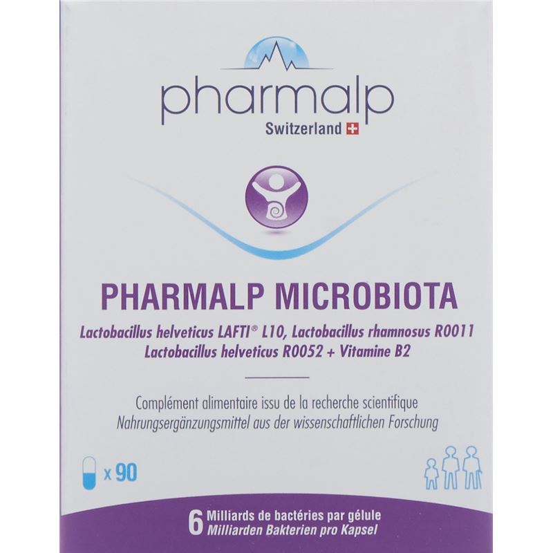PHARMALP MICROBIOTA Kapseln Blist 90 Stk
