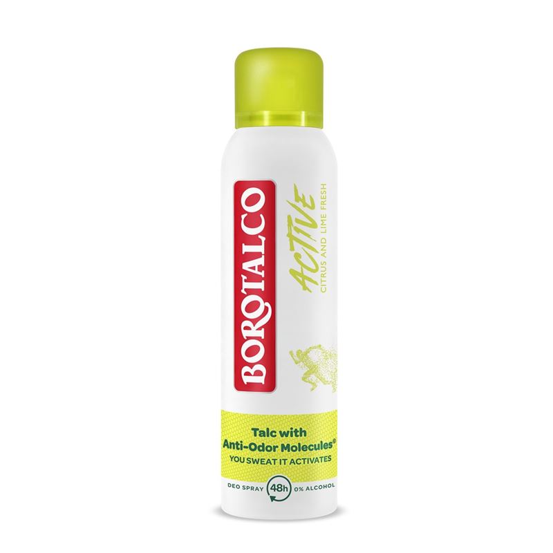 BOROTALCO Deo Active Spray Zitrus Lime 150 ml
