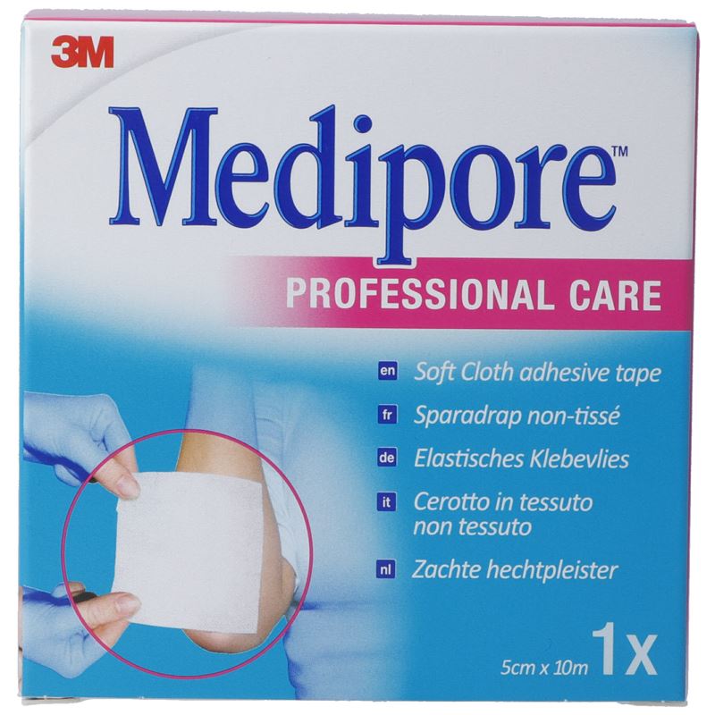3M MEDIPORE Klebevlies 5cmx10m Liner (neu)