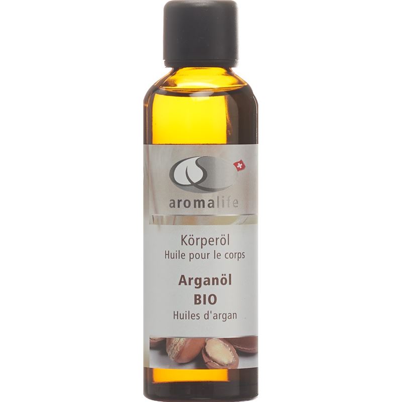AROMALIFE Argan Körperöl naturbelassen BIO 75 ml