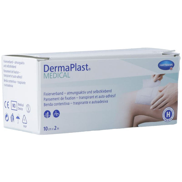 DERMAPLAST Medical Fixiervlies 10cmx2m