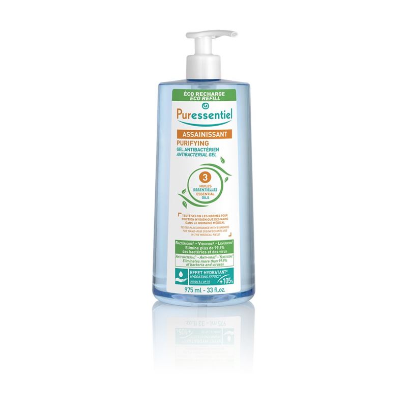 PURESSENTIEL Gel reinigend antibakt Fl 975 ml