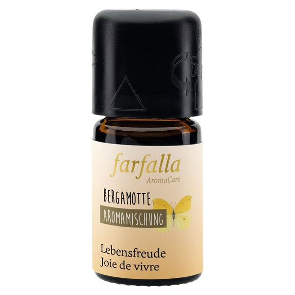 FARFALLA Aromamischung Lebensfreude Bergamot 5 ml