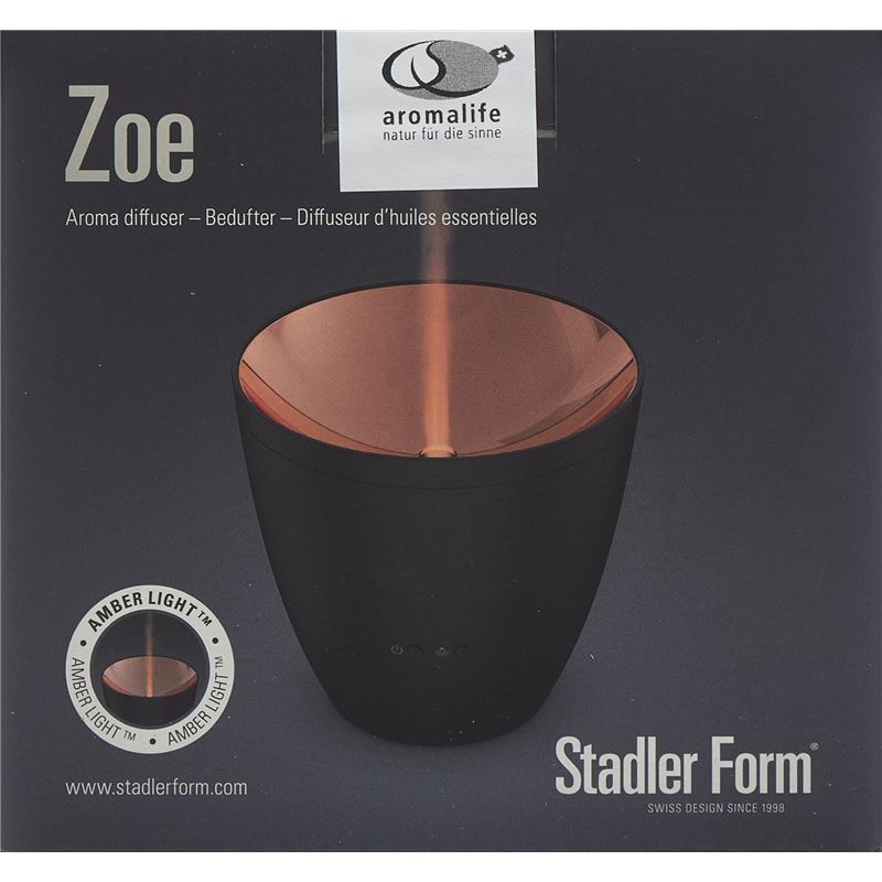 AROMALIFE Zoe Aromavernebler Amber Light schwarz