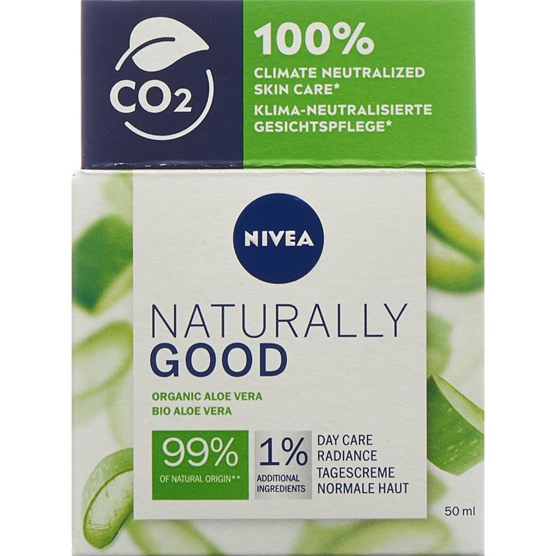 NIVEA Tagescreme Naturally Good Bio-Aloe 50 ml