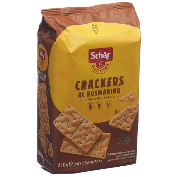 SCHÄR Crackers al rosmarino glutenfrei 210 g