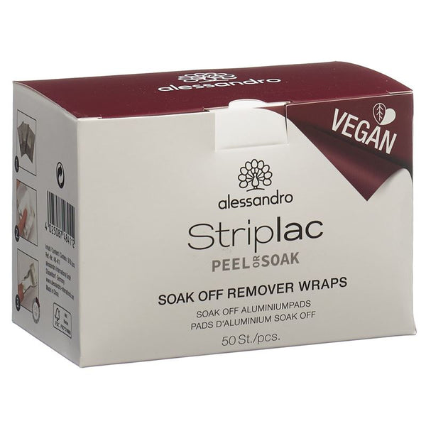 ALESSAN Striplac 2 0 Soak Off Wraps 50 Stk