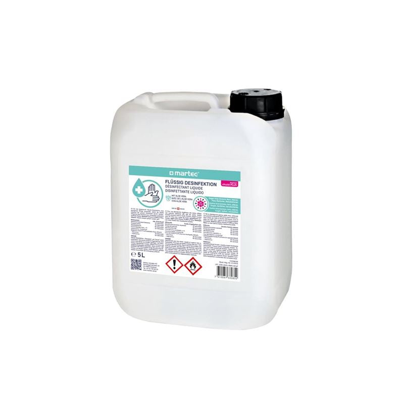 MARTEC Desinfektion flüssig mit Aloe vera 5 lt