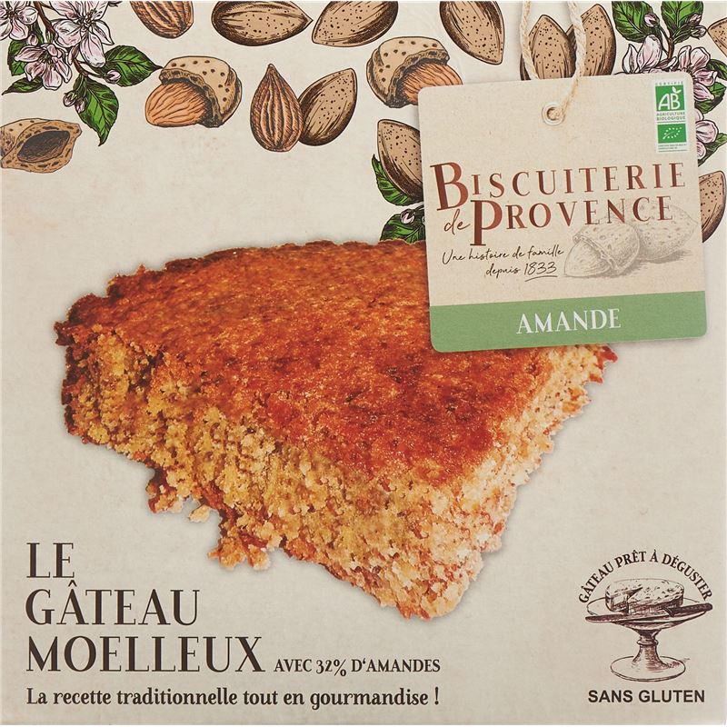 BISCUITERIE Weicher Kuchen Mandel gf Bio 225 g