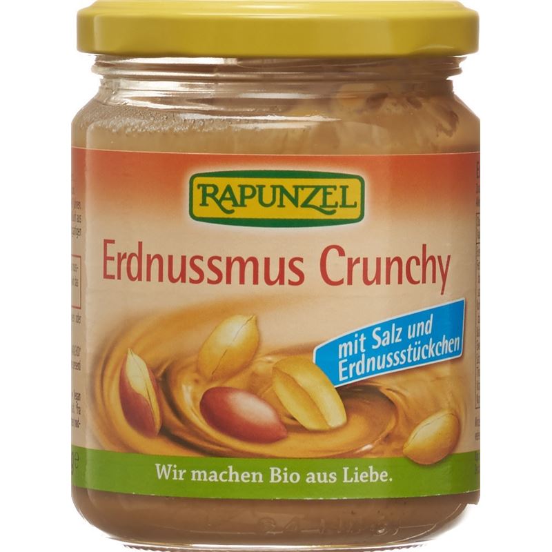 RAPUNZEL Erdnussmus Crunchy mit Salz 250 g