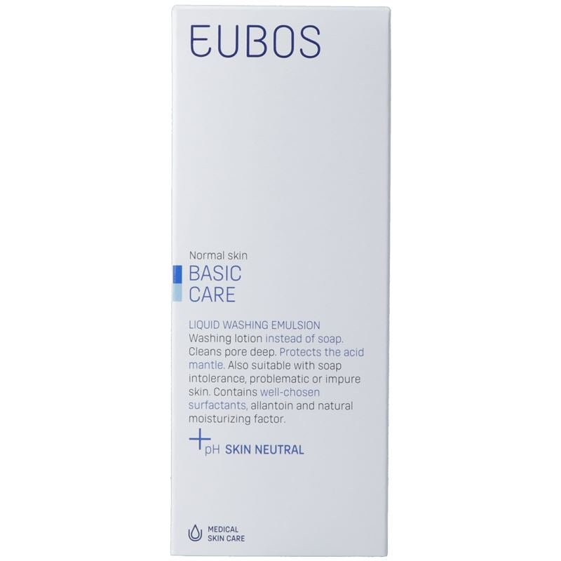 EUBOS Seife liquide unparfümiert blau 200 ml