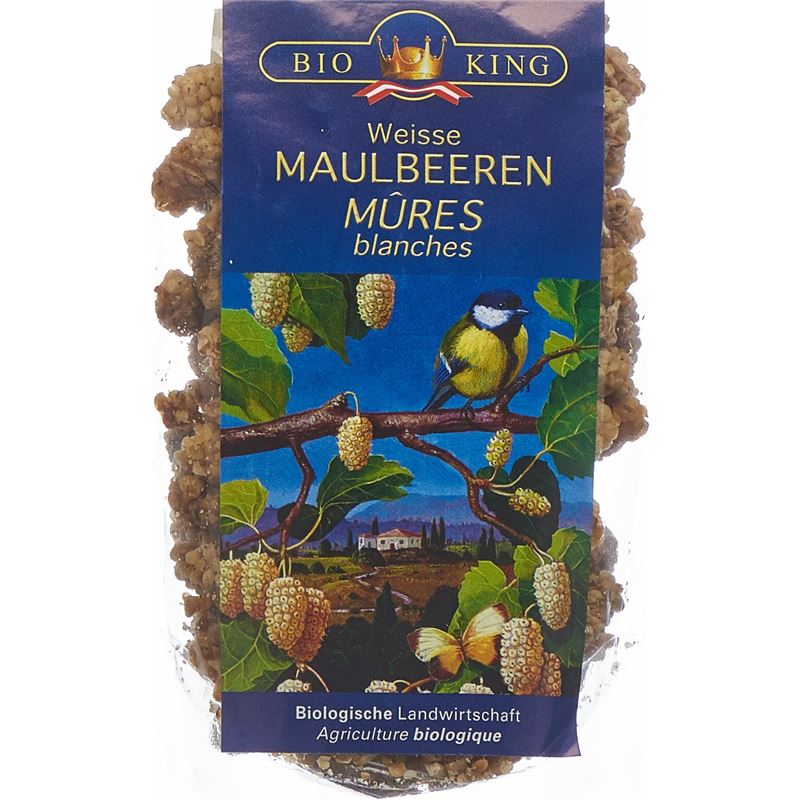 BIOKING Weisse Maulbeeren 100 g