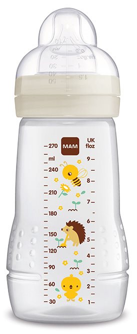 MAM Easy Active Baby Bottle Flasche 270ml 2+m Unis