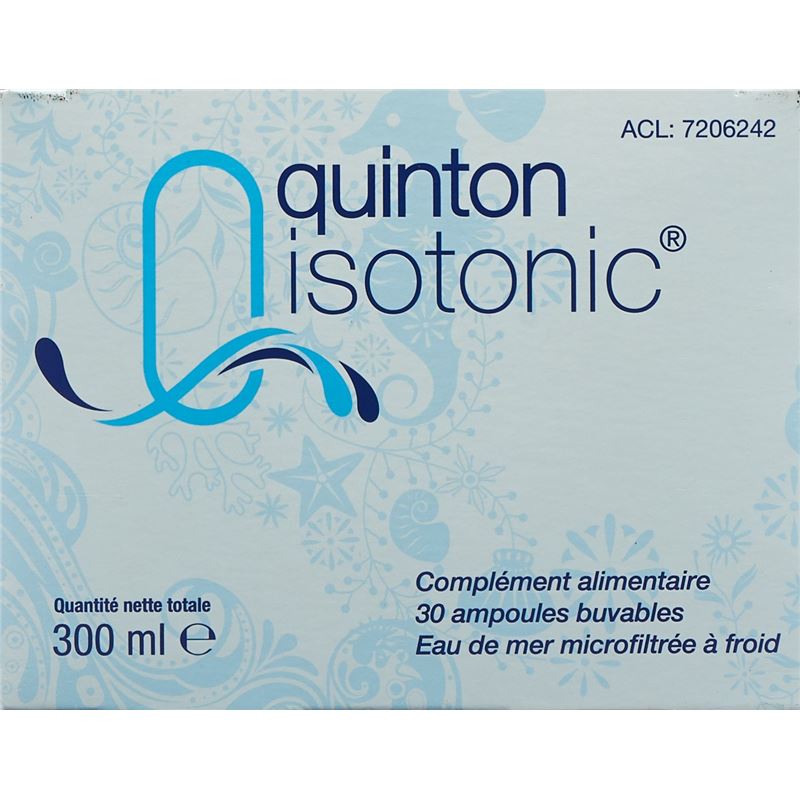QUINTON Isotonic 9g/l Trinkamp 30 x 10 ml