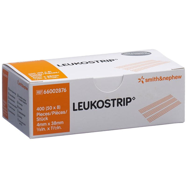 LEUKOSTRIP 4mmx38mm 8 Streifen 50 Stk