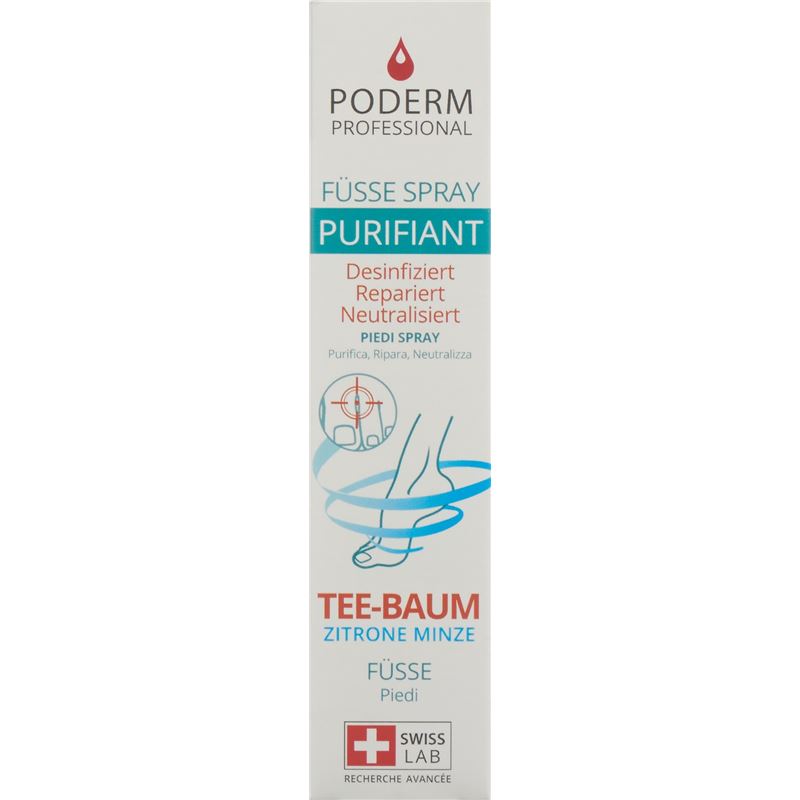 PODERM Spray Pieds Purifiant 50 ml