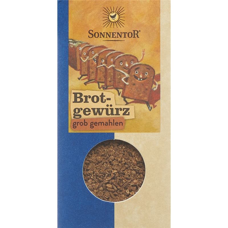 SONNENTOR Brotgewürz grob gemahlen BIO Btl 45 g