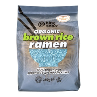 KING SOBA Brauner Reis Ramen glutenfrei Bio 280 g
