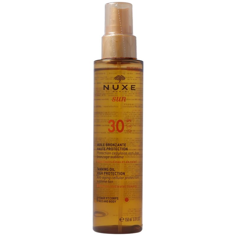 NUXE Sun Huile Bronzante Vis&Corps SPF30 150 ml