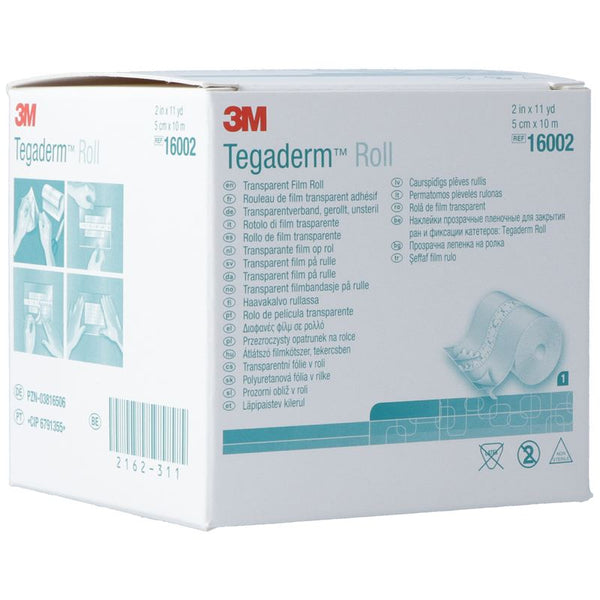 3M TEGADERM ROLL Wundverband 5cmx10m tran