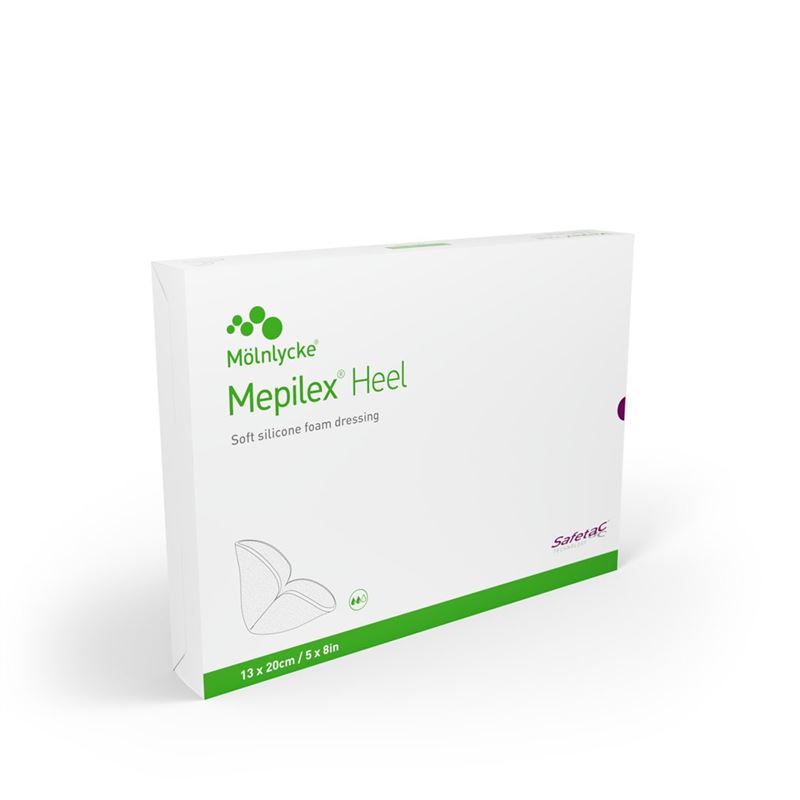 MEPILEX Heel Schaumverband 13x20cm Sili (n) 5 Stk