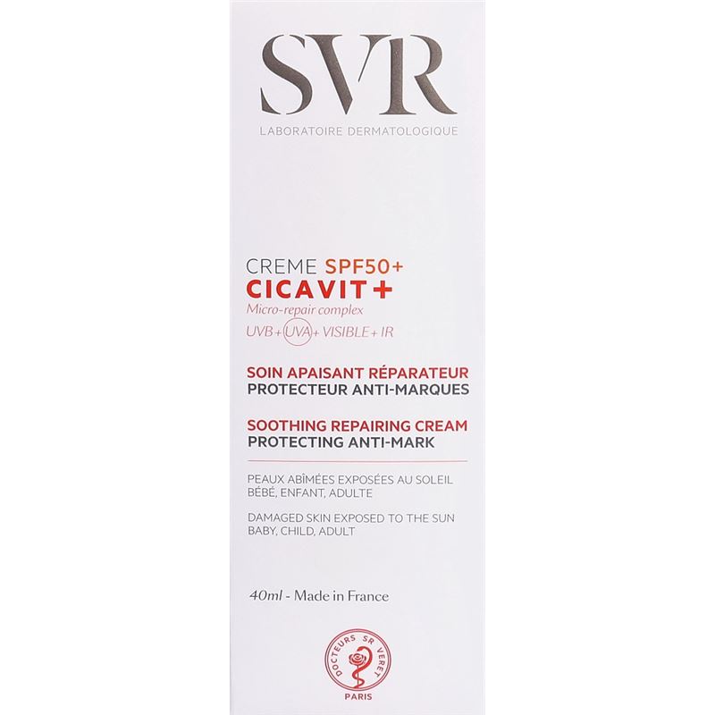 SVR CICAVIT+ Crème SPF50+ 40 ml