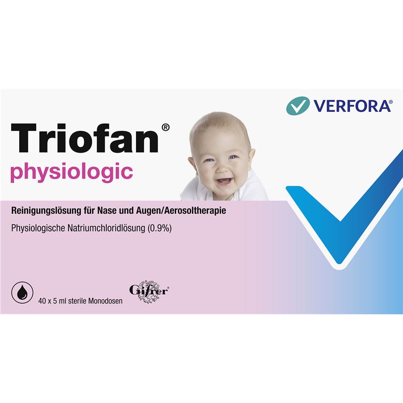 TRIOFAN Physiologic Lös 40 Monodos 5 ml