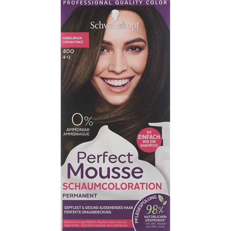 PERFECT MOUSSE 400 Dunkelbraun (neu)