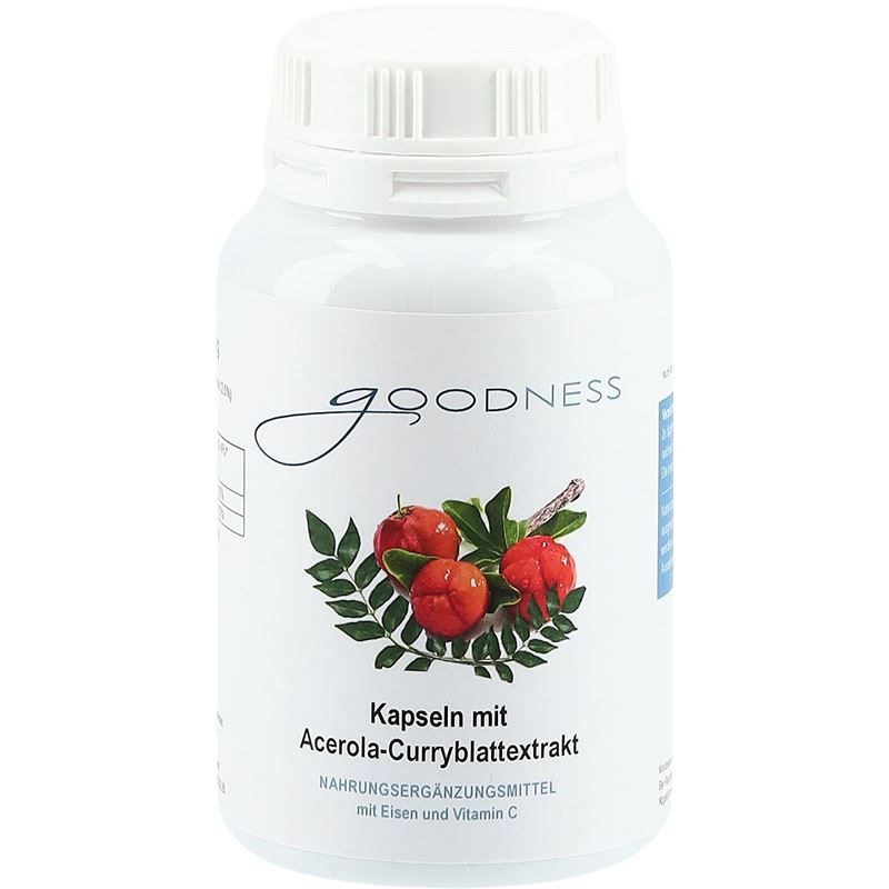 GOODNESS Eisen mit Vitamin C Kaps 600 mg 90 Stk