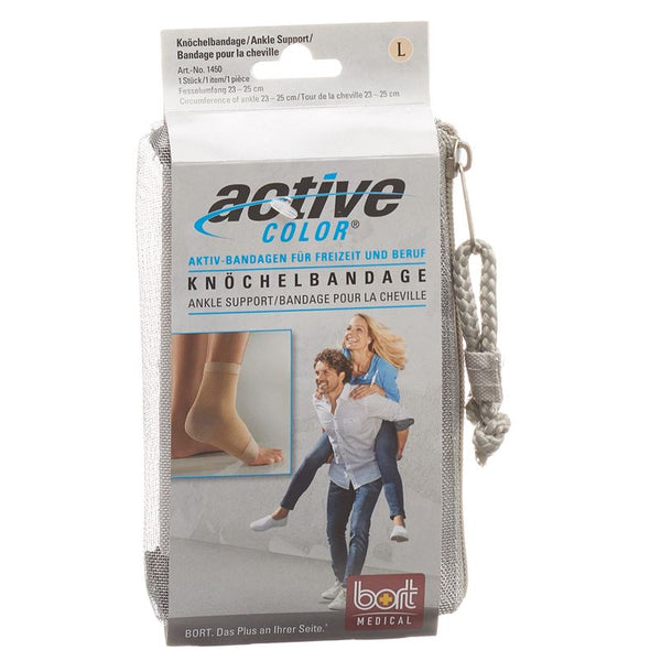 BORT ActiveColor Knöchelbandage XXL -29cm beige