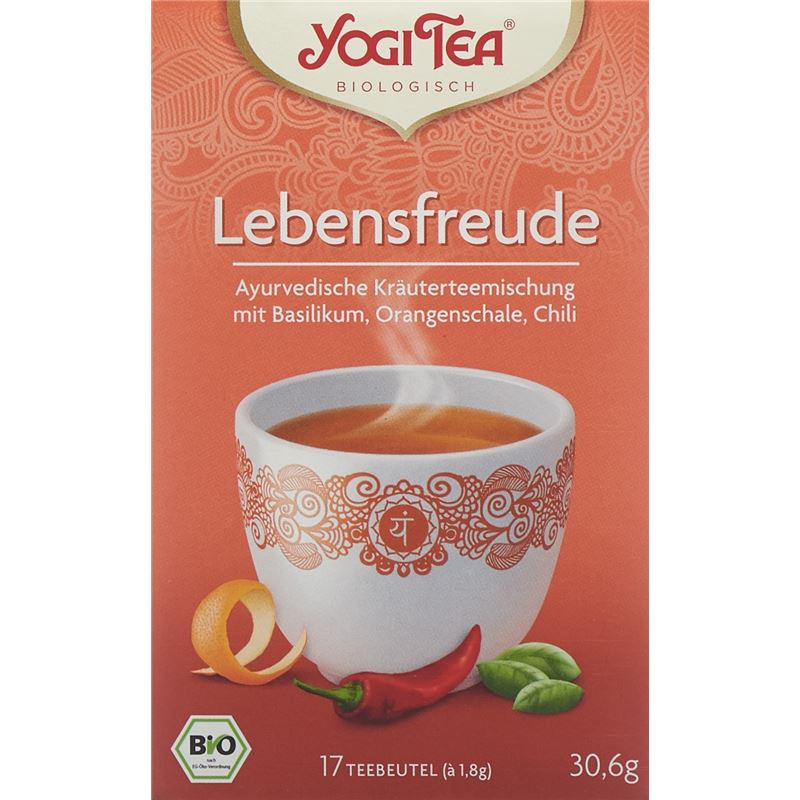 YOGI TEA Lebensfreude Tee 17 Btl 1.8 g