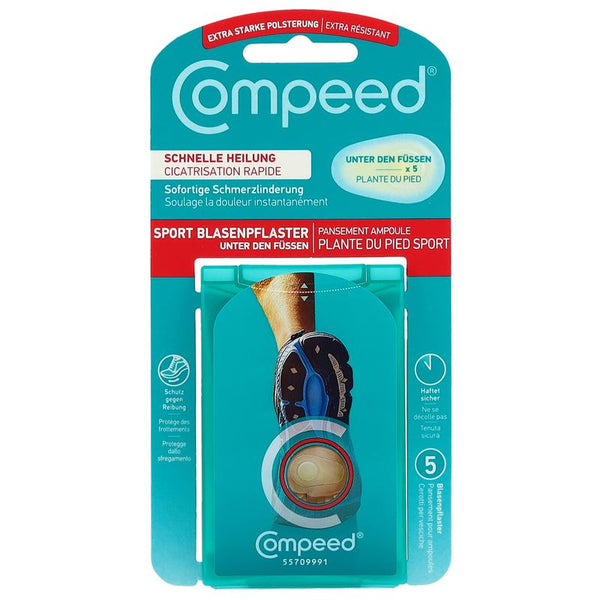 COMPEED Blasenpflaster unter Füssen 5 Stk