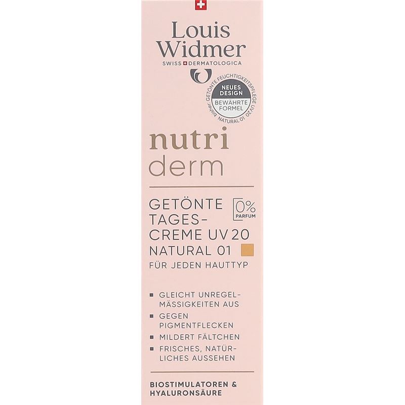 WIDMER Nutriderm get Tagescr UV20 nat o Parf 30 ml