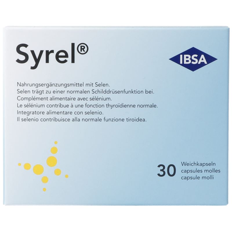 SYREL Weichkapseln mit Selen 30 Stk