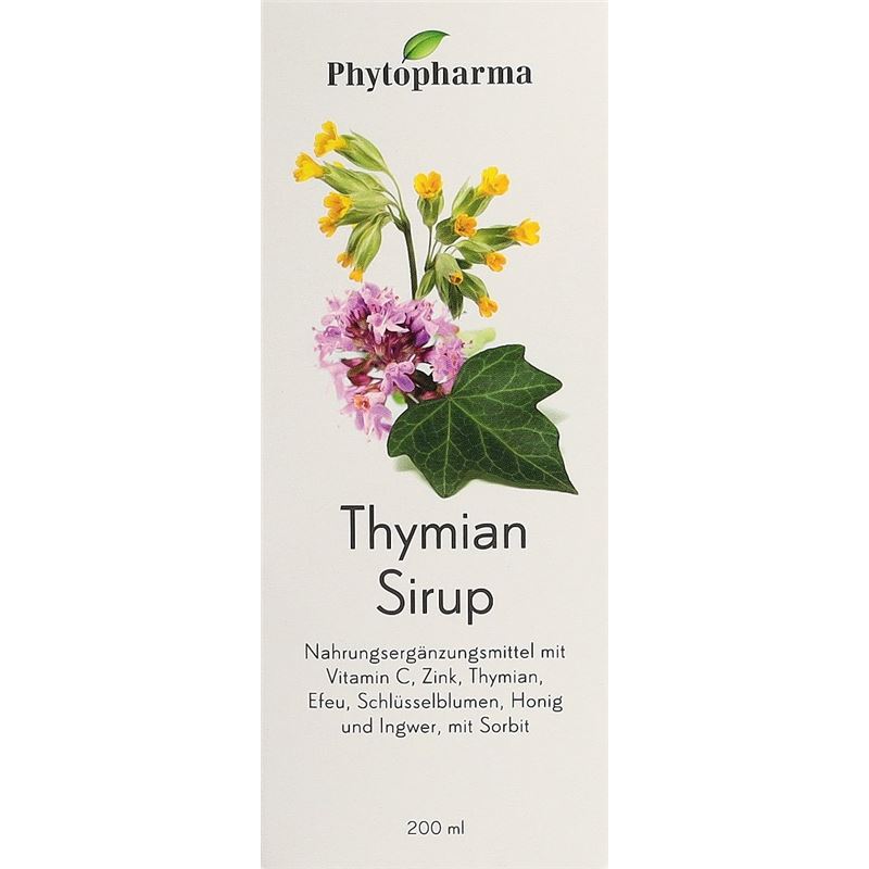 PHYTOPHARMA Thymian Sirup 200 ml