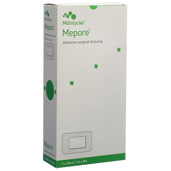 MEPORE Wundverband 20x9cm Wundki 15x5cm (n) 30 Stk