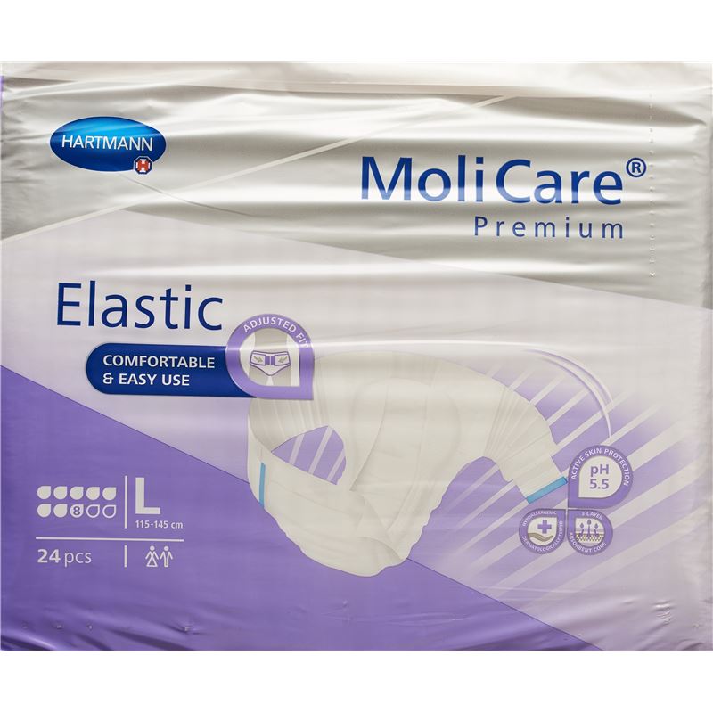 MOLICARE Elastic L 8 Tropfen 24 Stk