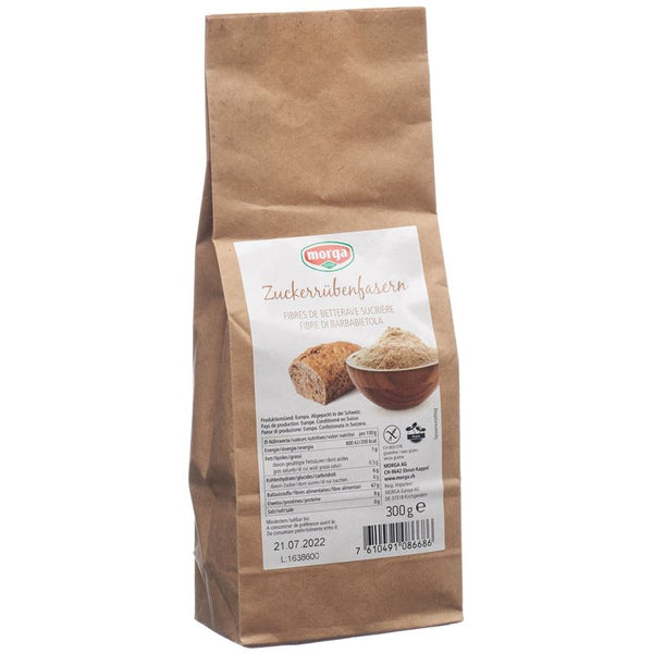 MORGA Zuckerrübenfasern glutenfrei 300 g