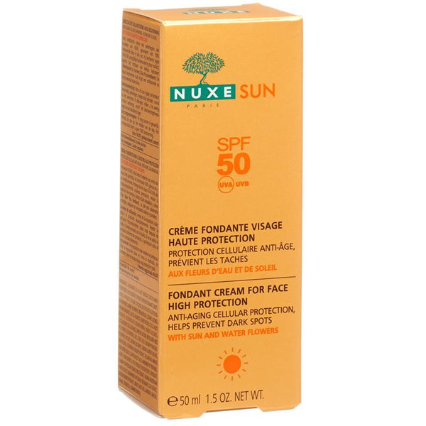 NUXE Sun Crème Visage Fond SPF50+ 50 ml