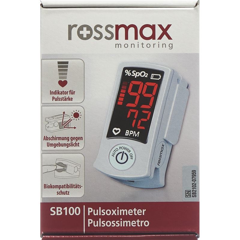 ROSSMAX Pulsoximeter SB100