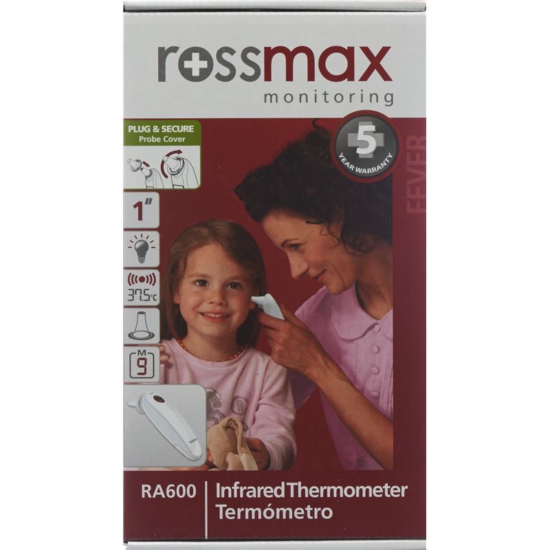 ROSSMAX Ohrthermometer Infrarot RA600
