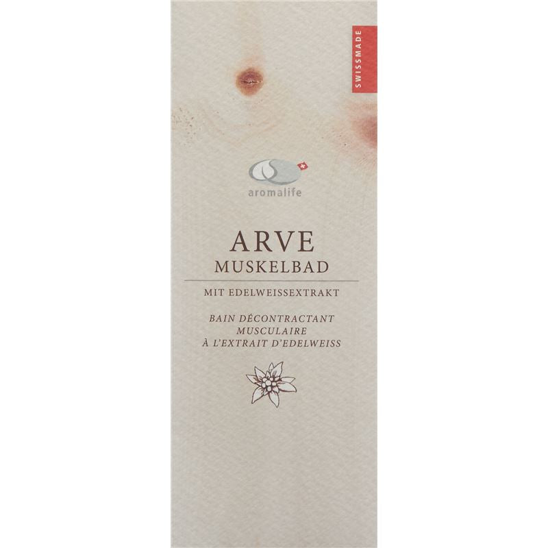 AROMALIFE ARVE Muskelbad Edelweissextrakt 250 ml