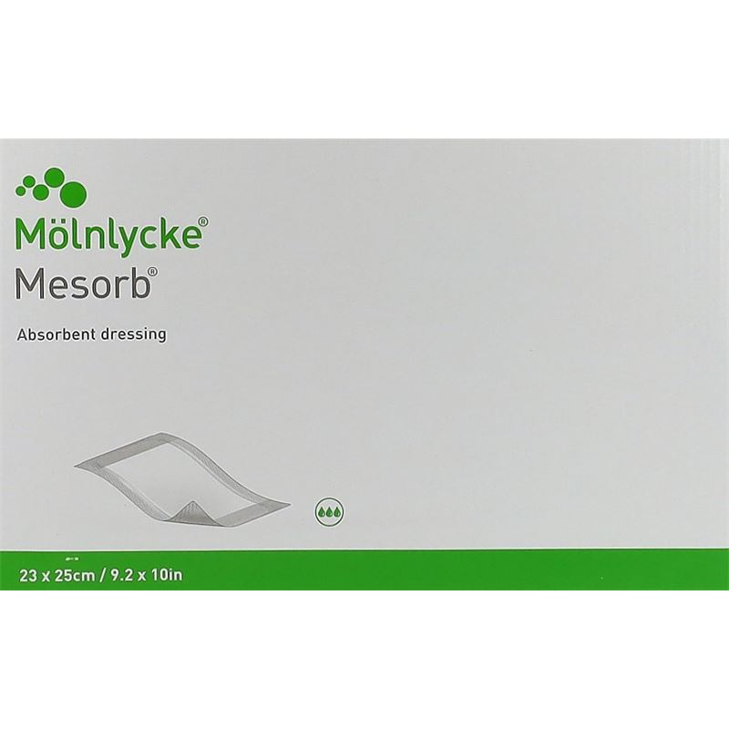 MESORB Absorbier Saugverband 23x25cm steril 30 Stk