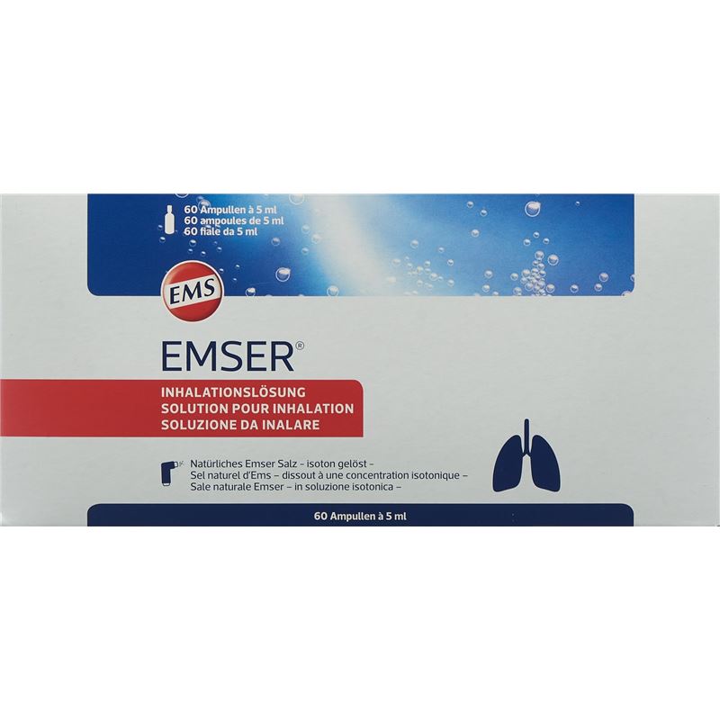 EMSER Inhalationslösung 60 Amp 5 ml