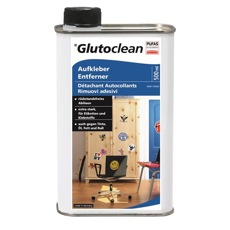 GLUTOCLEAN Aufkleber Entferner Fl 500 ml