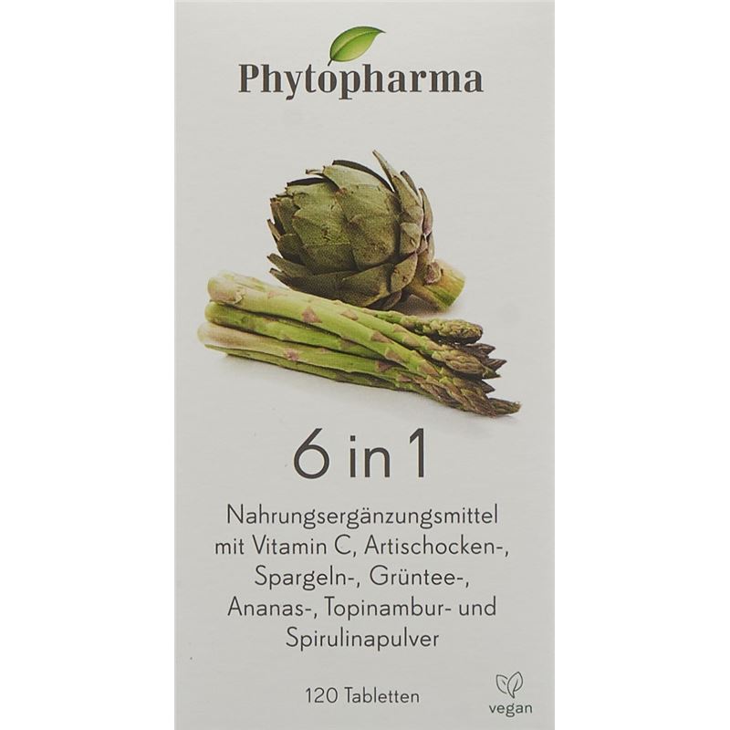 PHYTOPHARMA 6in1 Tabl 120 Stk