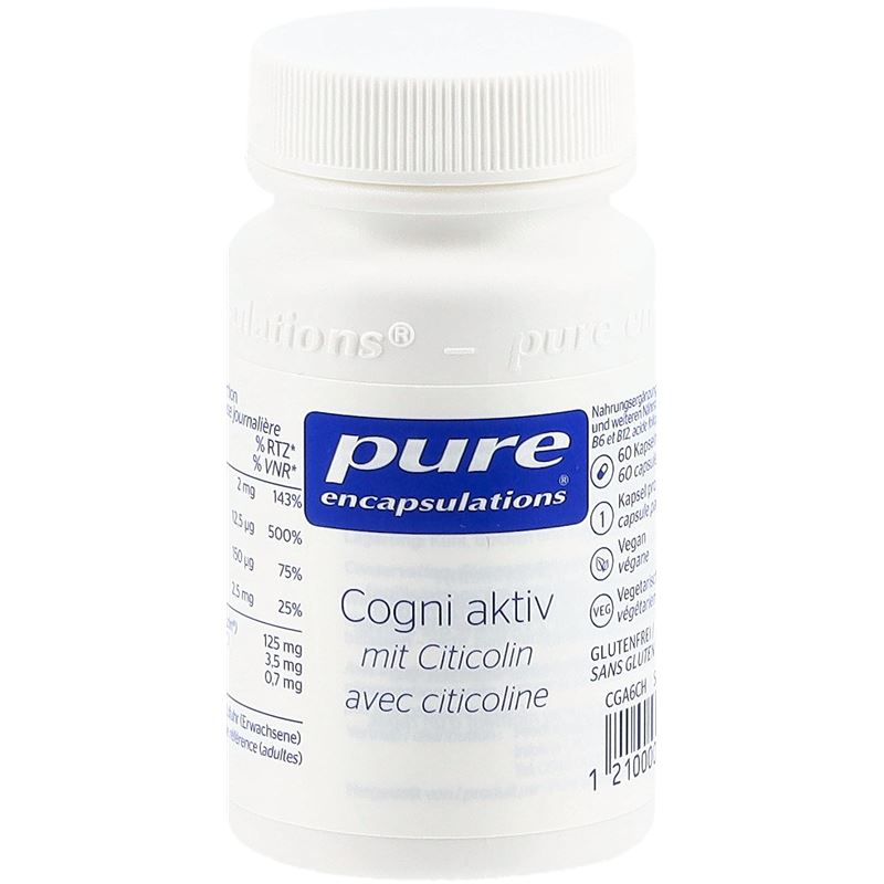 PURE Cogni Aktiv Kaps Ds 60 Stk