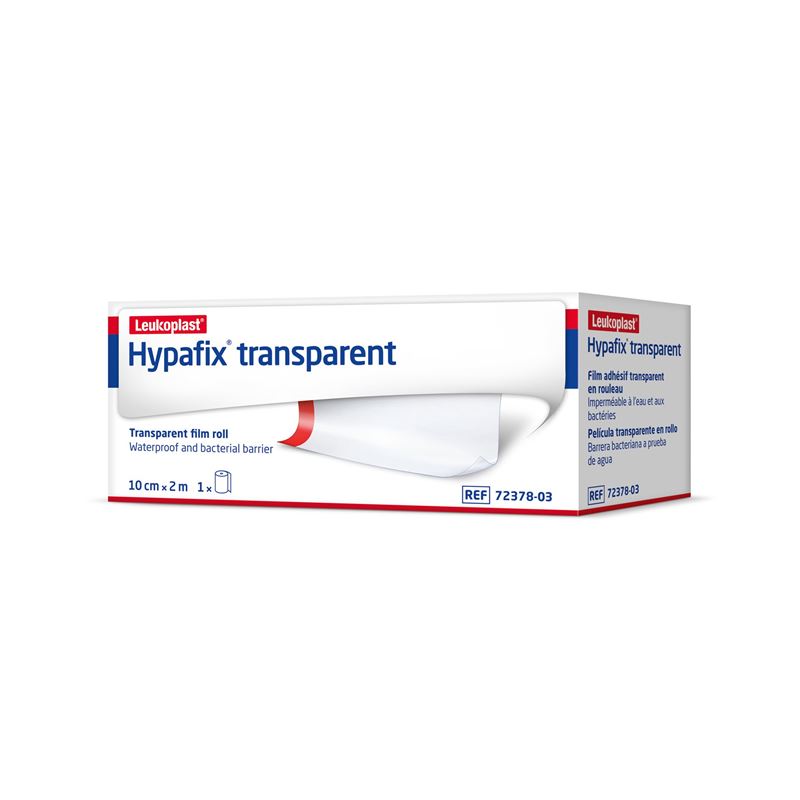 HYPAFIX transparent 10cmx2m unsteril Rolle
